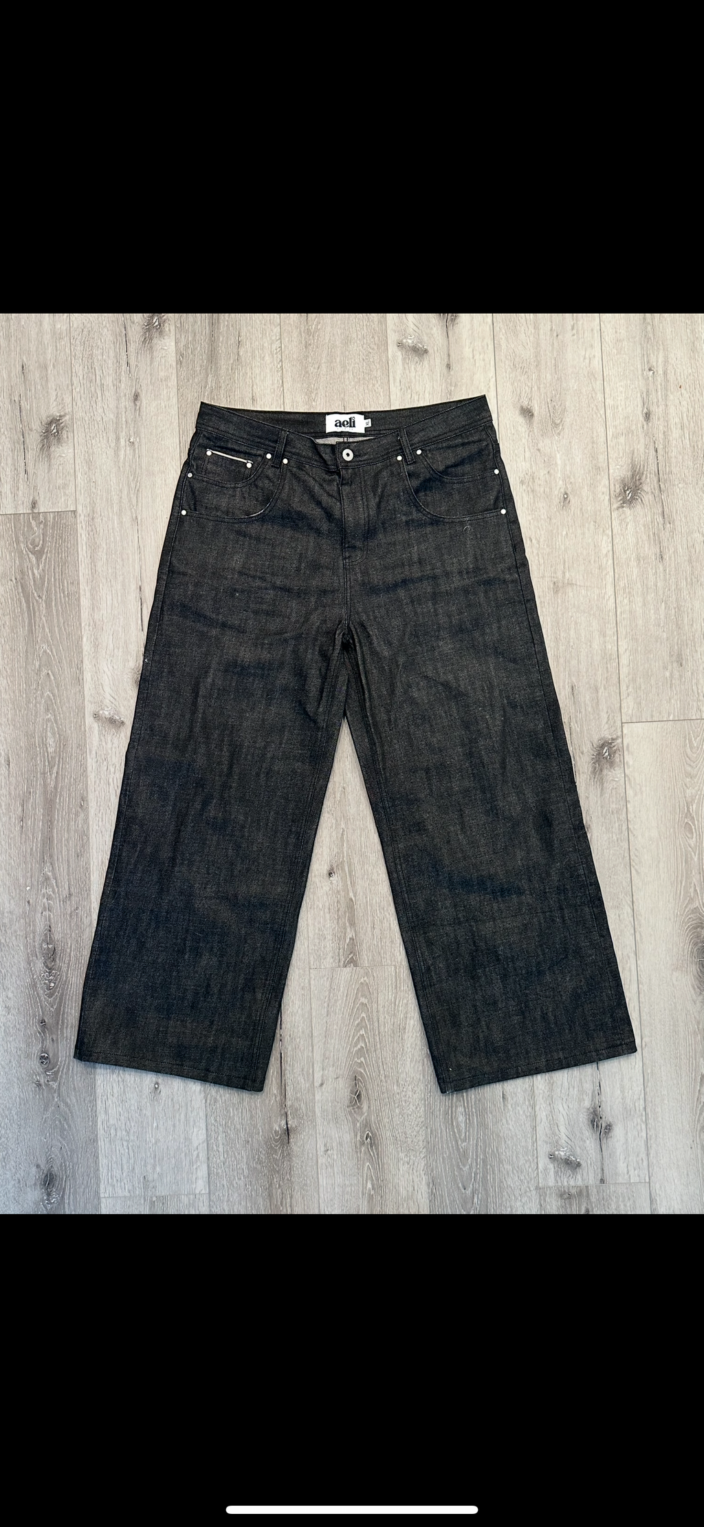 MUD DOUBLE KNEE RAW SELVEDGE DENIM
